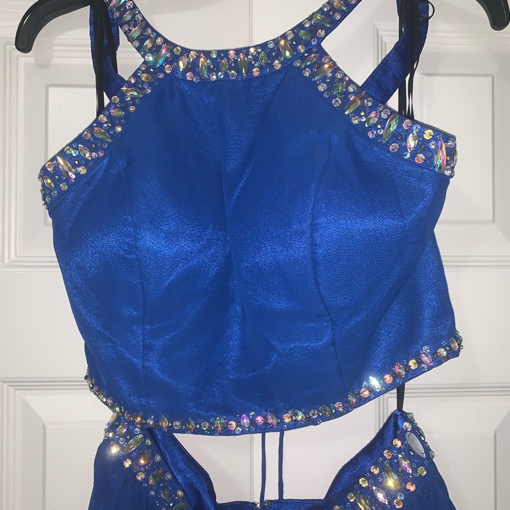 Royal Blue Homecoming Dress